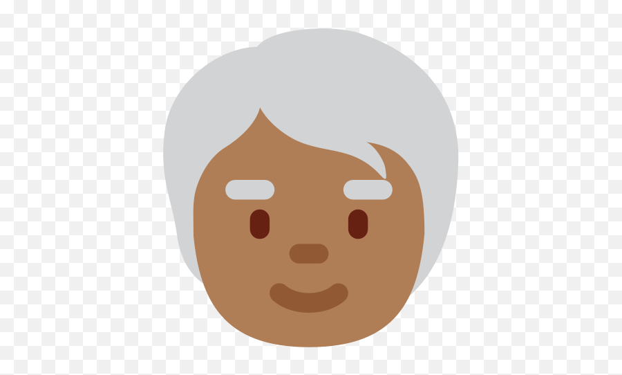 Older Person Medium - Dark Skin Tone Emoji Happy,Adult Emoji & Flirty Emoticons