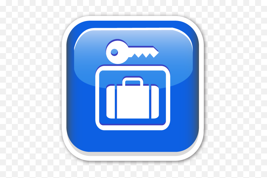 Emoji Stickers Luggage - Vertical,Luggage Emoji