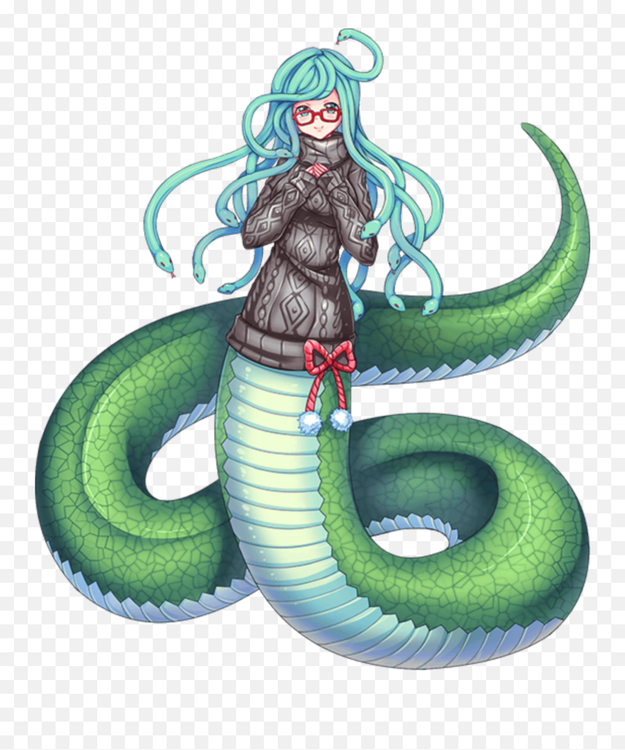 Mq Snakes Medusa Fantasy Anime Sticker By Qoutesforlife Emoji,Medusa Text Emoji