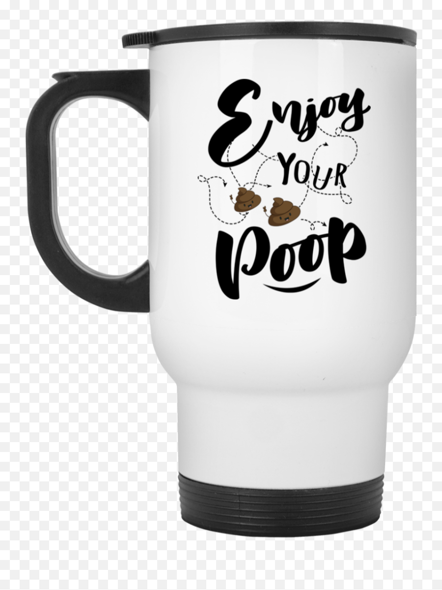 Enjoy Your Poop Ceramic Coffee Mug - Beer Stein Water Bottle Color Changing Mug Emoji,Cute Emoji Cup Mug