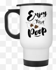 Enjoy Your Poop Ceramic Coffee Mug - Beer Stein Water Bottle Color Changing Mug Emoji,Cute Emoji Cup Mug