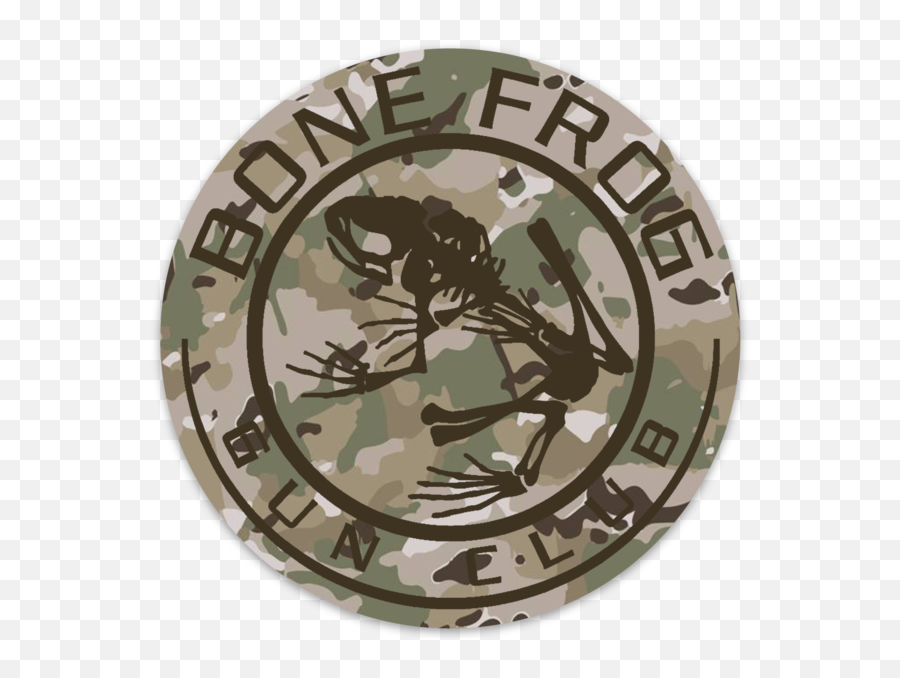 Bone Frog Gun Club Sticker Emoji,Emotion Ammo Frogs