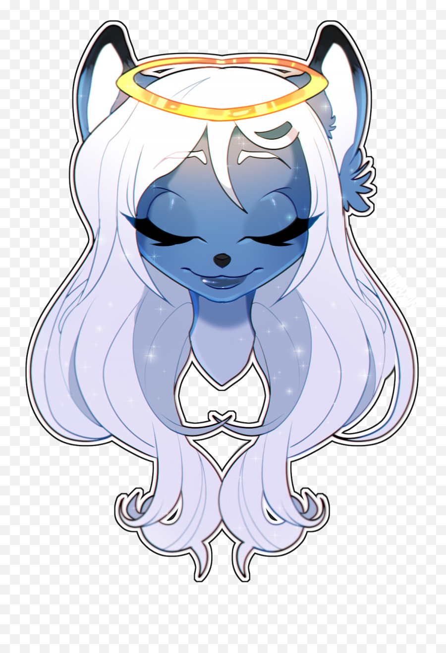 Little Angel Angel Emoji By Ondawait - Fur Affinity Dot Net,Transparent Angel Emoji