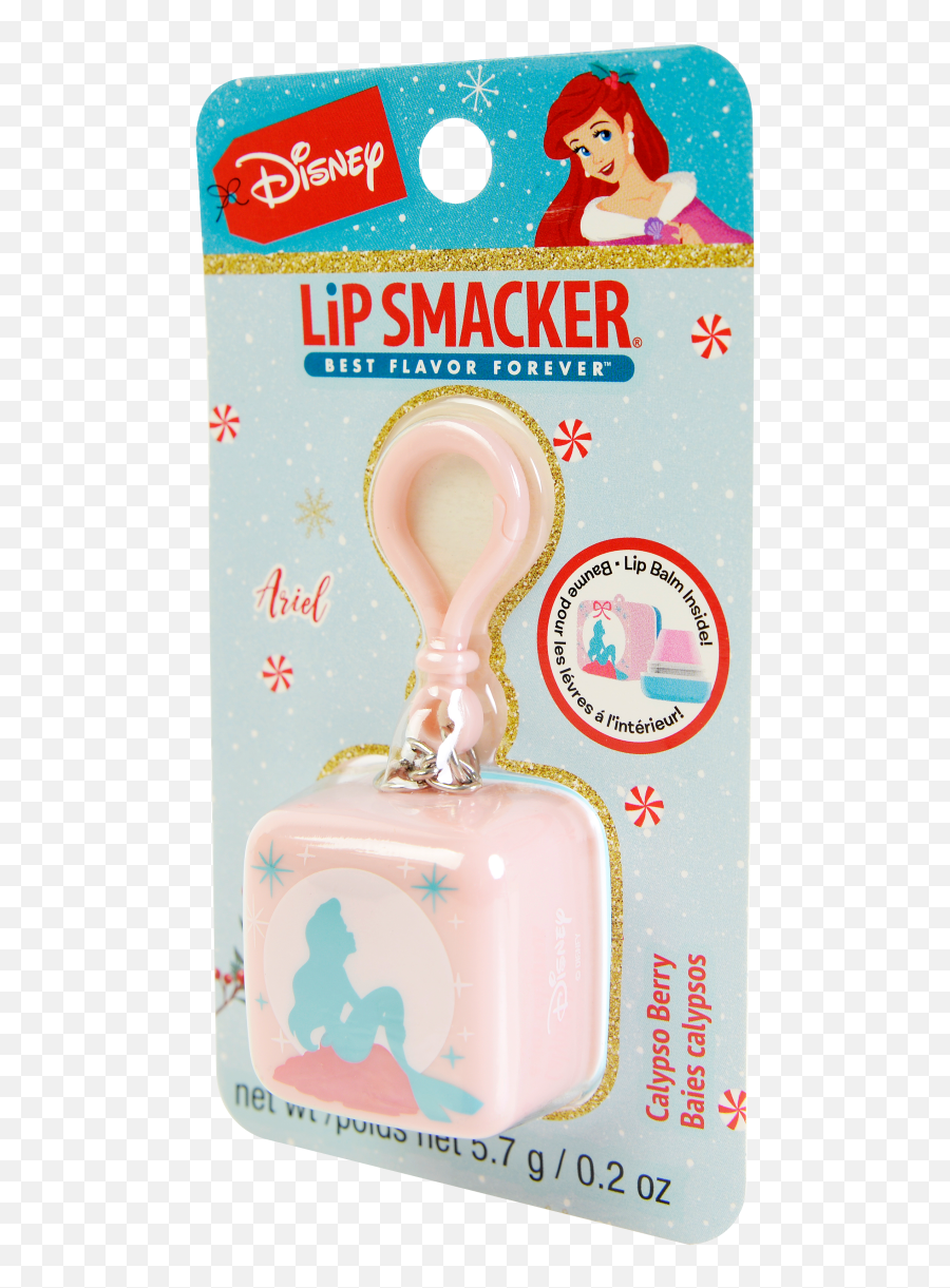 Disney Princess Cube Lip Balm - Ariel Lip Smacker Emoji,Baby Rattle Emoji