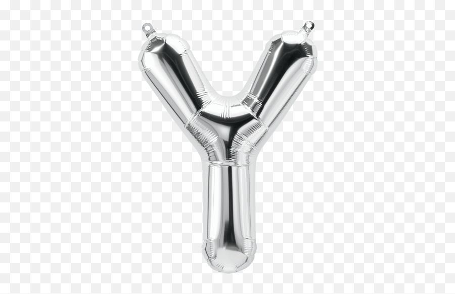 Silver Letter Y 16 Balloon Emoji,Letter Y Emoji