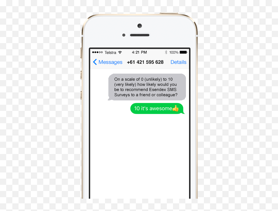 Introducing New Features In Sms Surveys Esendex Au - Spring App Emoji,Emojis Text Messages