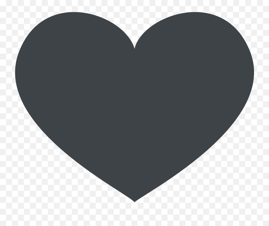 Black Heart Emoji High Definition Big Picture And Unicode - Transparent Black Heart Png,Black Thumbs Up Emoji