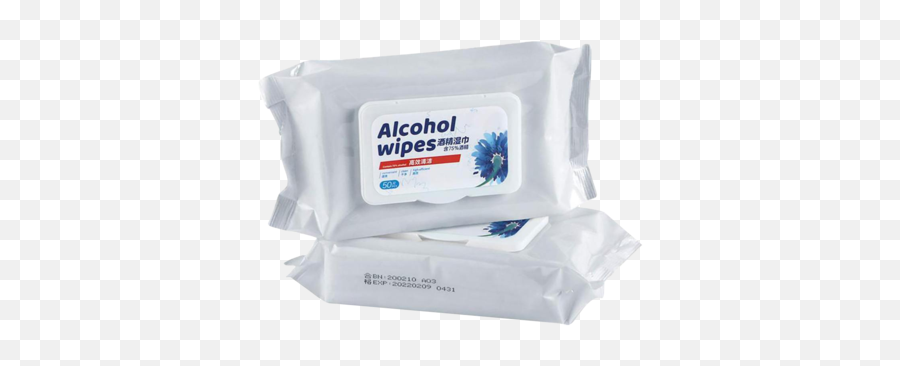 50 - Piece Alcohol Wipes Pack Cleanings Wipes Alcohol Emoji,Sbn Emojis