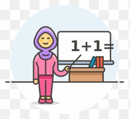 Teacher Maths Female Icon - Png Profesor De Matematicas Icon Emoji,Teacher Emoji Png
