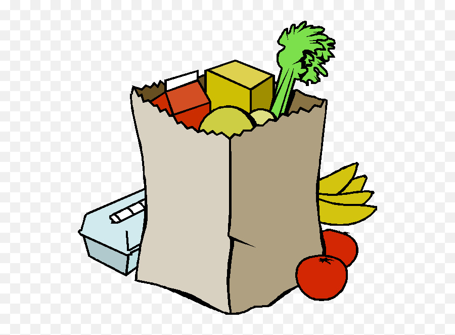 Grocery Clipart Food Pantry Free Download Clipart Pictures - Grocery Bag Of Food Emoji,Groceries Emoji