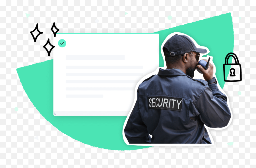 Information - Workwear Emoji,Security Guard Emoji