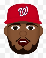 Nationals Emojis Fans Washington Nationals - Washington Nationals,Cap Emoji