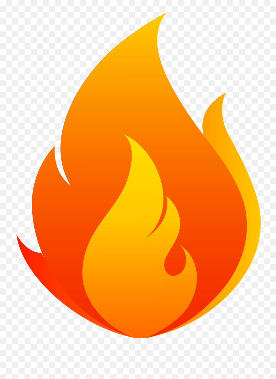 Red Vector Flowing Flames Png Download - Vector Hot Wheels Logo Emoji,Fire Emoji No Background