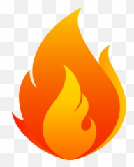 Red Vector Flowing Flames Png Download - Vector Hot Wheels Logo Emoji,Fire Emoji No Background