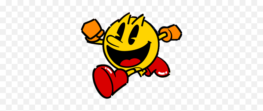 Pac Man Namco Museum Emoji,Emoticon Frustrado