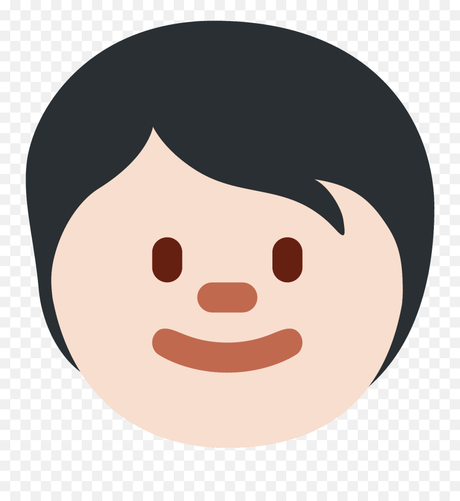 Child Light Skin Tone Emoji - Happy,Light Skin Emoji