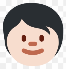 Child Light Skin Tone Emoji - Happy,Light Skin Emoji