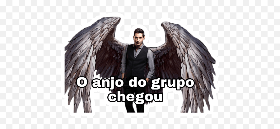 Lucifer - O Anjo Do Grupo Chegou Meme Emoji,Piadas Whatsapp Emoticons