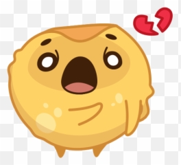 Vk Sticker 47 From Collection Pancake And Sour Cream Emoji,Pancake Emojis Transparent