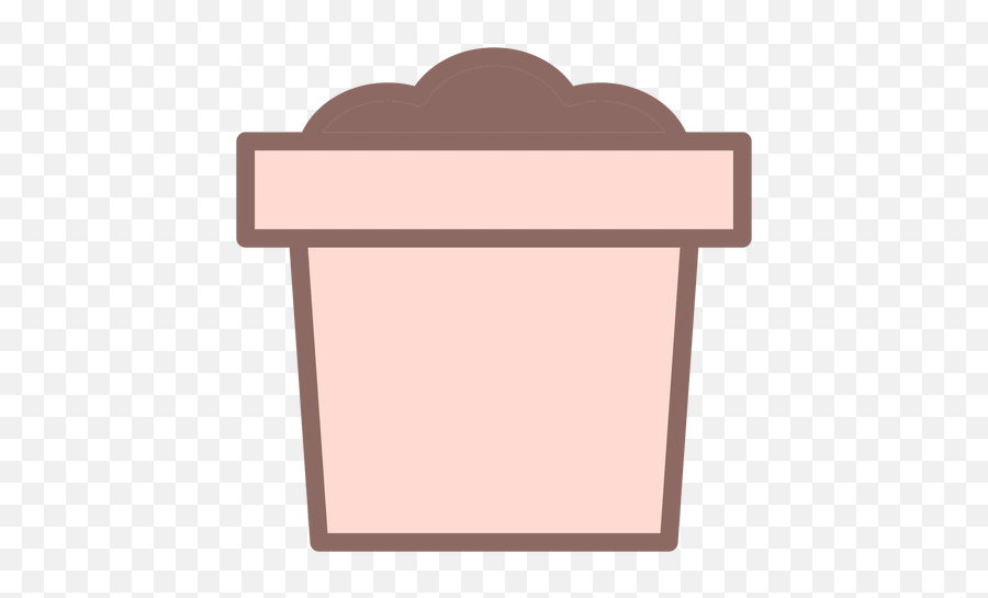 Dirt Plant Pot Icon Flat - Transparent Png U0026 Svg Vector File Icono Maceta Png Emoji,Dirt Emoji