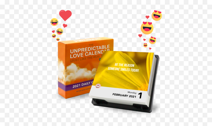 The Secret Book Of Love - 2021 Love Clendar Packet Emoji,Secret Smiles Emoji