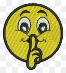 Emoji Shhhh Iron - Federation Of International Polo,Pickleball Emoji