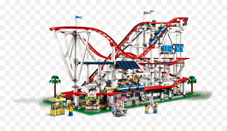 Lego Creator Expert Roller Coaster 10261 - Lego 10261 Emoji,Emotion Rolacoaster