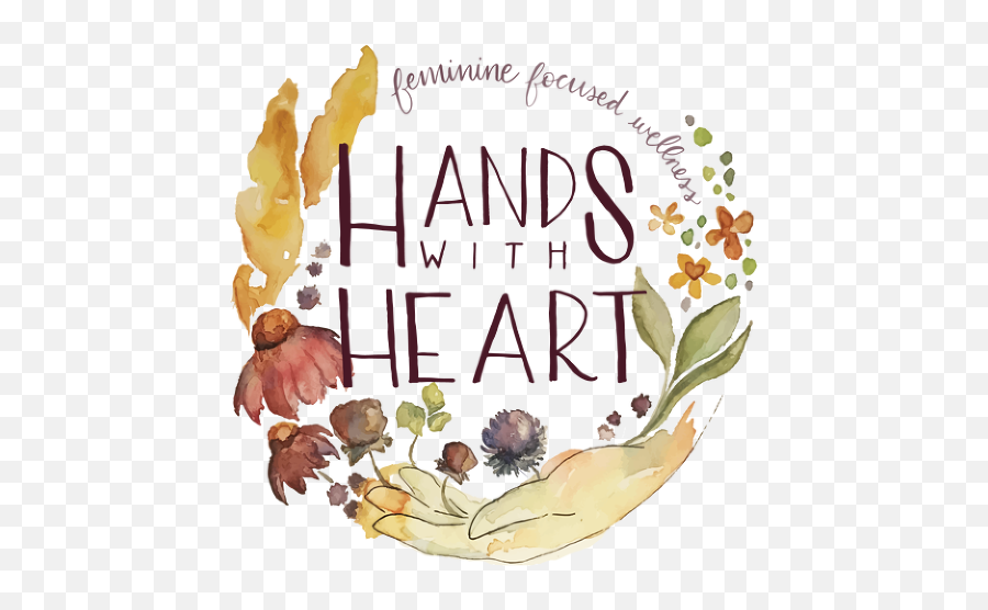 Holistic Feminine Health Coaching Hands With Heart - Floral Emoji,Feminne Emotions