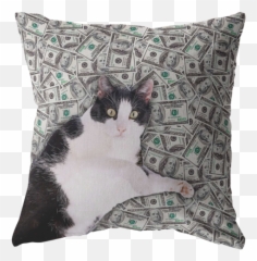 Nicolas Cage As Jesus Throw Pillow Meme Cuisine Home Dorm - Decorative Emoji,What Emotion Is On This Cats Fae Meme