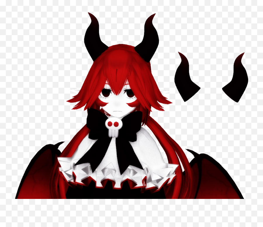 Mmd Devil Horns Dl Clipart - Mmd Horns Emoji,Mmd Emotion Mask