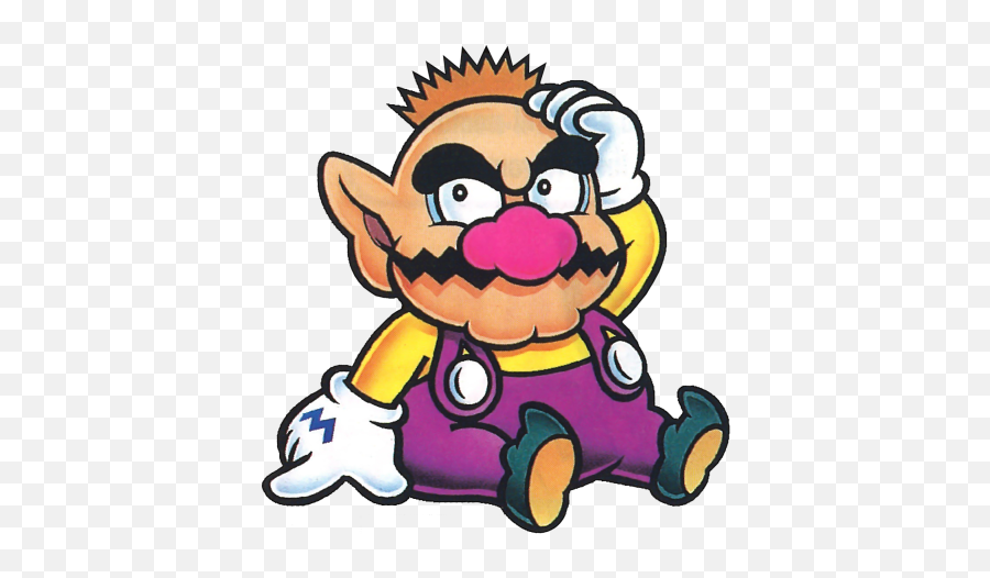 Tiny Wario - Virtual Boy Nintendo Emoji,Wario Flexing Emoticon