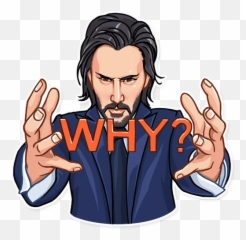Keanu Reeves Stickers - Keanu Reeves Telegram Sticker Emoji,Keanu Reeves Meme Emotion