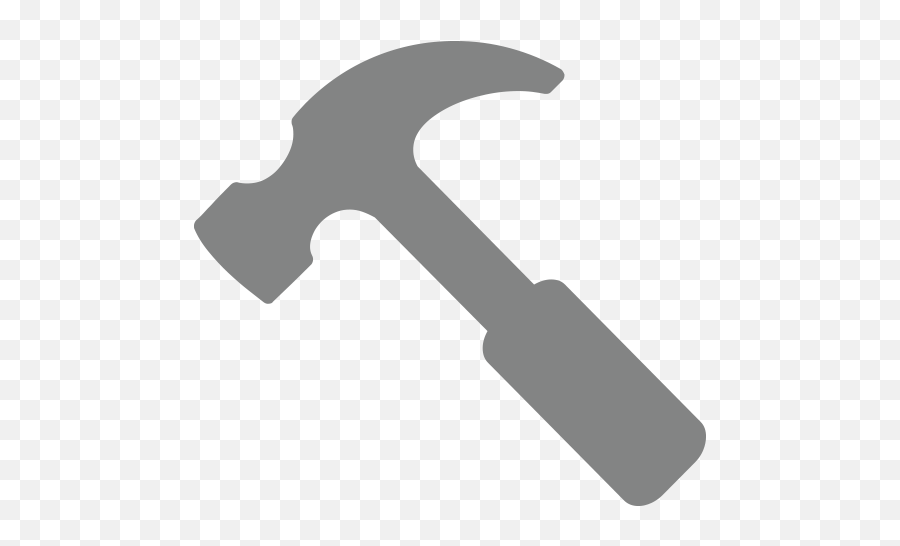 Hammer - Framing Hammer Emoji,Mallet Emoji