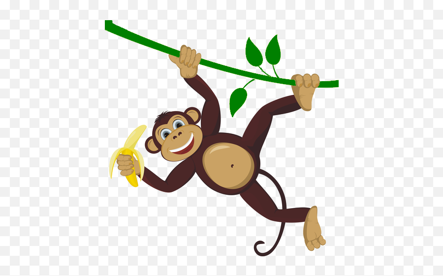 Monkey Cartoon Png Hd - Cartoon Monkey Transparent Background Emoji,Ape Emoji