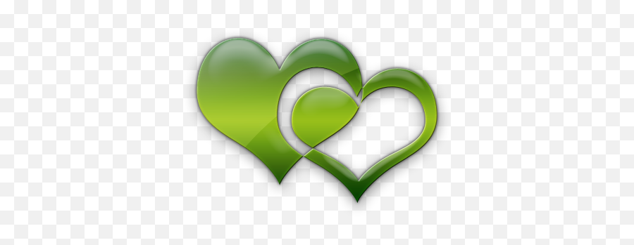 Lime Green Hearts - Clipart Best Green Heart Logo Clear Background Emoji,Double Hearts Emoji