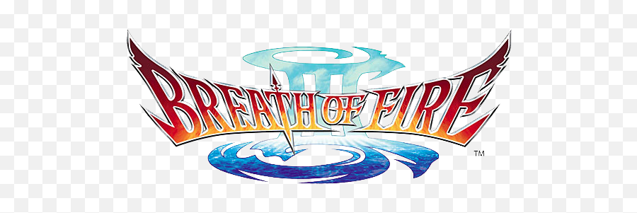 Breath Of Fire Iii - Breath Of Fire 3 Logo Png Emoji,Breath Of Fire 2 Emotion Gem