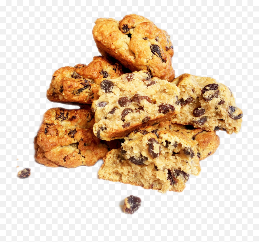 Funny Face Bakery - Chocolate Chip Cookie Emoji,Raisin Emoji