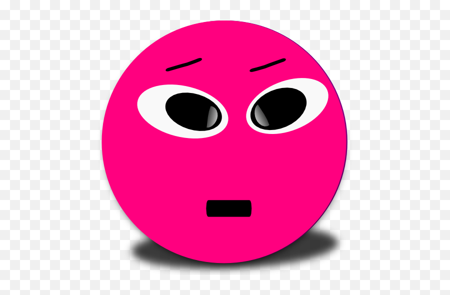 Cool Smiley Pink Emoticon Clipart I2clipart - Royalty Free Dot Emoji,Cool Emoticons