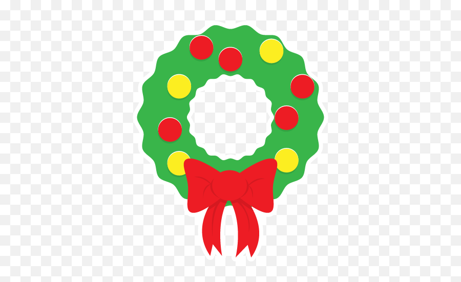 16 Free Wreath Graphics Images - Christmas Wreath Clip Art Emoji,Christmas Wreath Emoticon