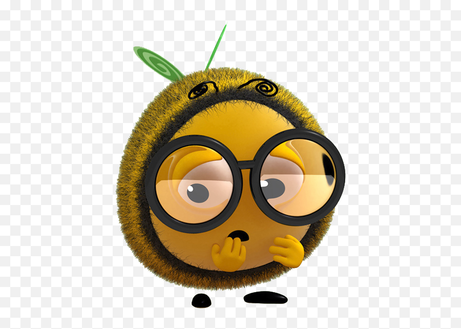 Cartoon Characters The Hive Emoji,Tiptoe Emoticon