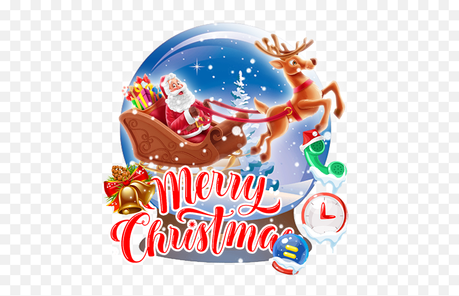 Updated 16 Cartoon Merry Christmas Ringtones Theme Emoji,Chrismas Keyboard Emojis