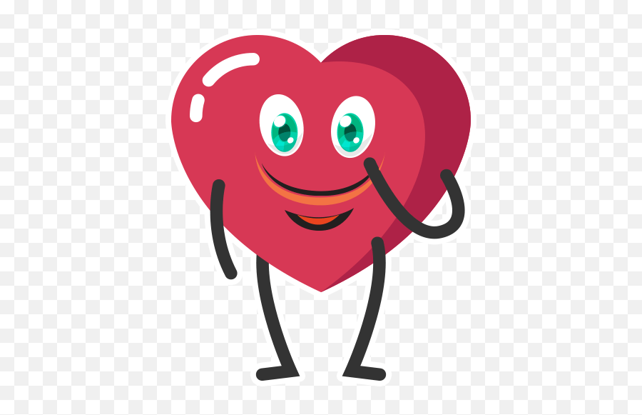 Heart Emoji By Marcossoft - Sticker Maker For Whatsapp,Red Dot Heart Emoji