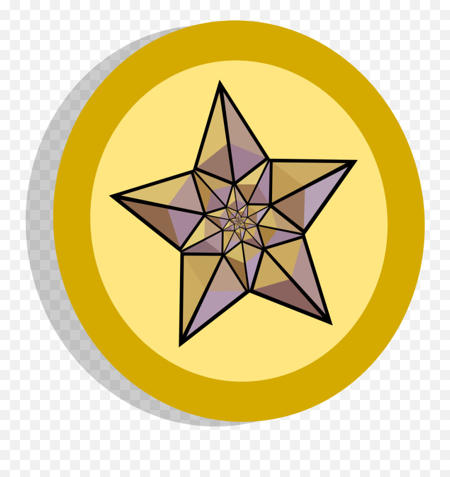 Filesymbol Star Fa Goldsvg - Wikimedia Commons Emoji,Goldstar Emoticon
