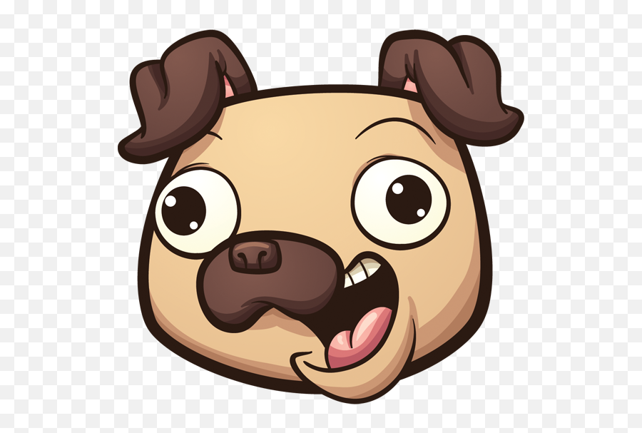 Puglife - Pug Emoji U0026 Stickers By Salaheddine Lahrar,Puppy Face Emoji Copy Paste