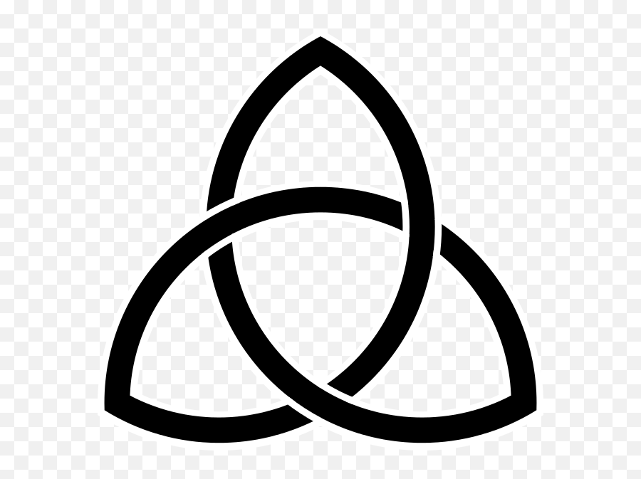 Filetriquetra - Vesicasolidsvg Wikimedia Commons Emoji,Infinite Sign Emoji