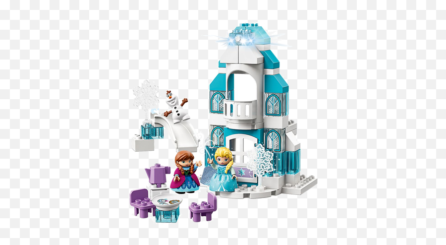 Lego 10899 Duplo Frozen Ice Castle - Lego Duplo Frozen Castle Emoji,Unikitty Emotions