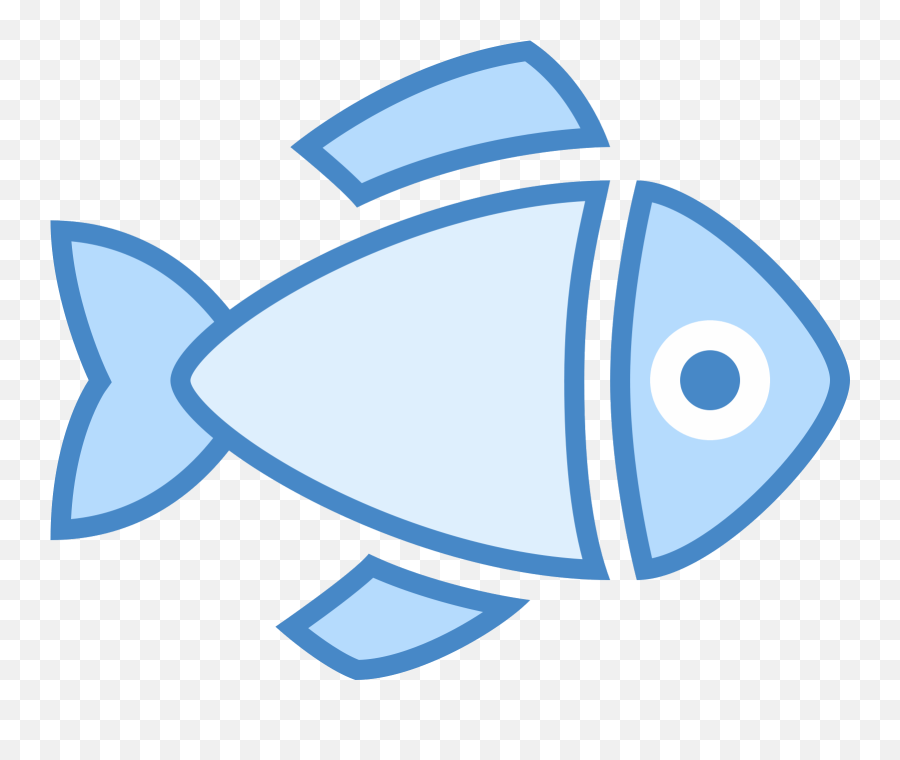 Download Hd Dressed Fish Icon - Icon Transparent Png Image Manger Du Poisson Icone Emoji,Blue Fish Emoji
