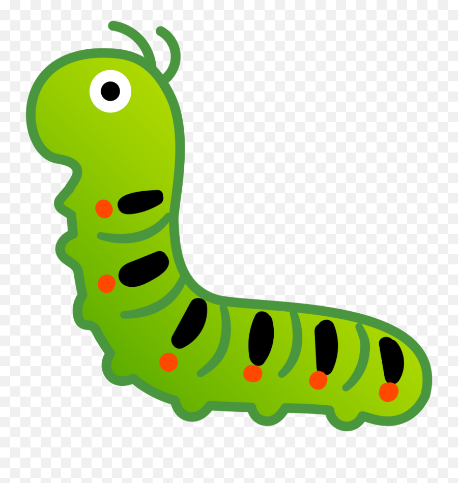 Raupe - Caterpillar Clipart Png Emoji,Bug Emoticons