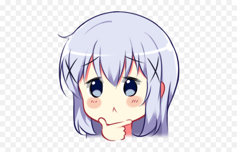Chinothink - Anime Thinking Emoji Discord,Anime Emojis