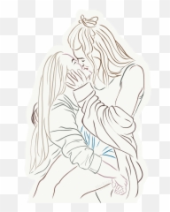 Discover Trending Lesbian Couple Stickers Picsart - Hug Emoji,Lesbian Couple Emoji